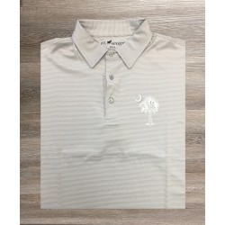 Horn Legend Cream Polo with Stripes